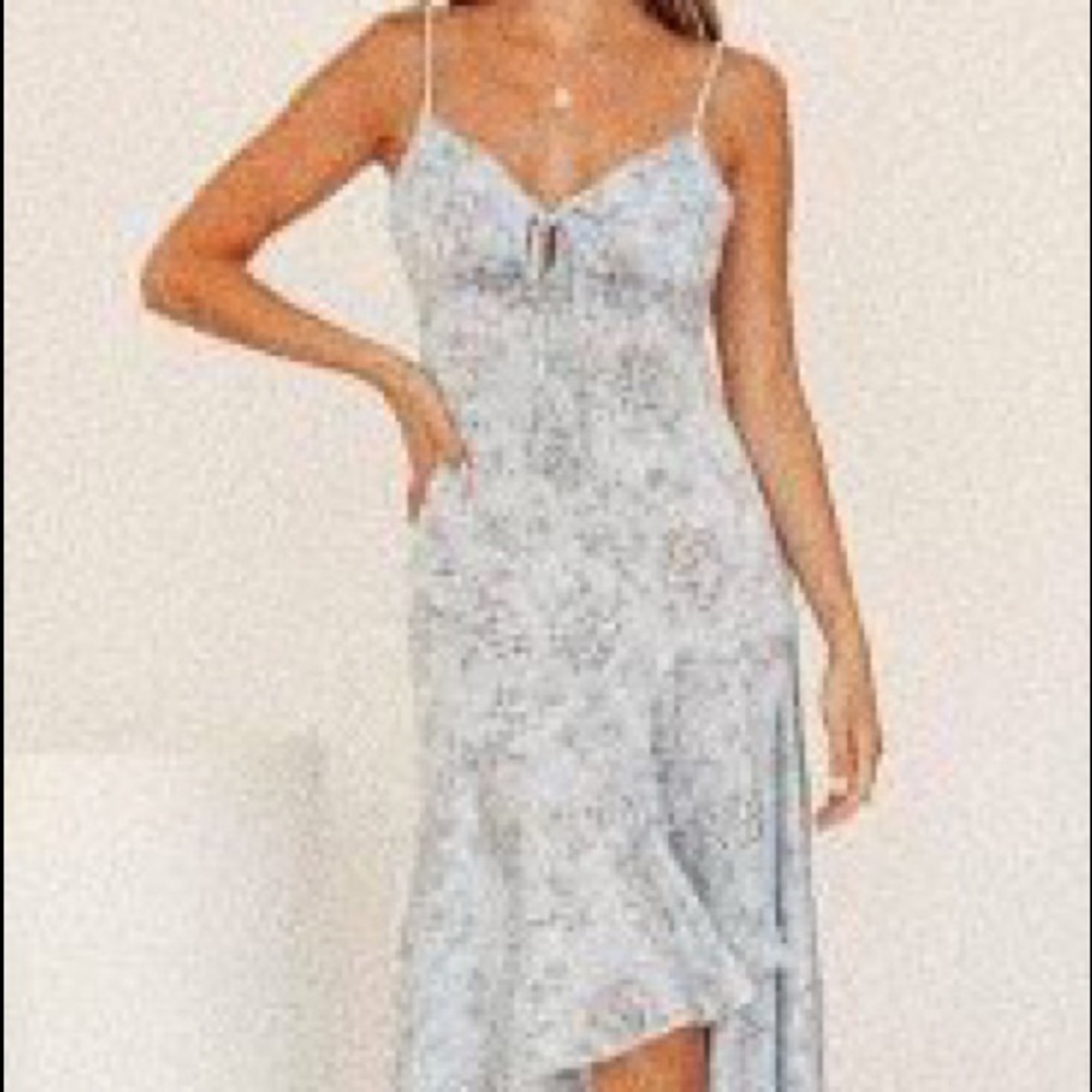Verge girl midi dress